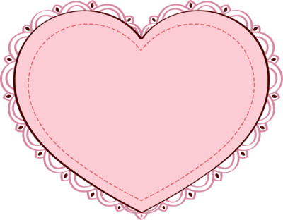  Pink Heart Clipart