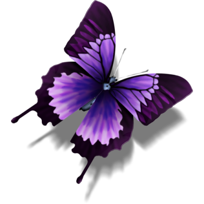  Purple Butterfly PNG Image