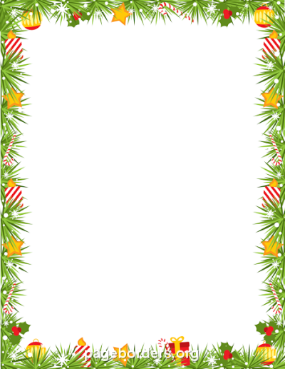  Garland Frame Clipart