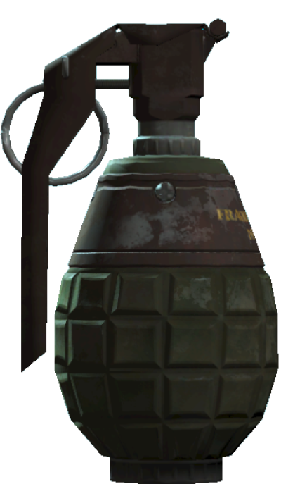 Fallout4 Fragmentation grenad