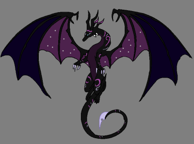 Shadow Rave the Nightwing dragon by ArtemisDragonheart on DeviantArt