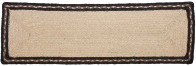 Sawyer Mill Charcoal Poultry Jute Stair Tread Rect Latex 8.5x27 ...