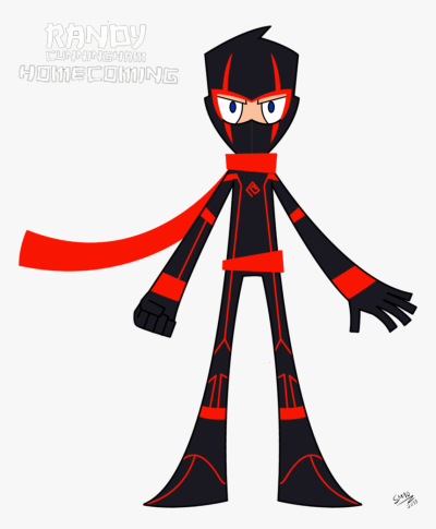 Randy Cunningham 9th Grade Ninja Costume Clipart , - Dibujos De ...