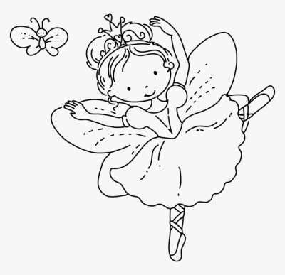 Fairy Princess Coloring Pages - Princess Coloring Pages Png ...