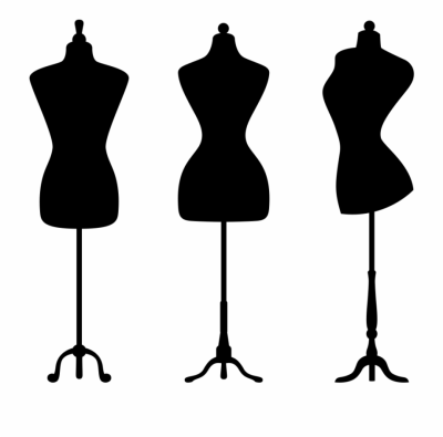 Dress Form Silhouette At Getdrawings Com Free Mannequin - Clip Art ...