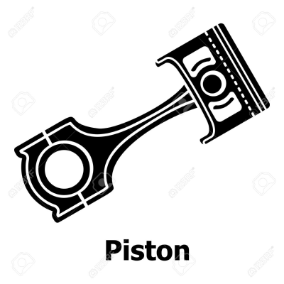 Piston Icon. Simple Illustration Of Piston Vector Icon For Web ...