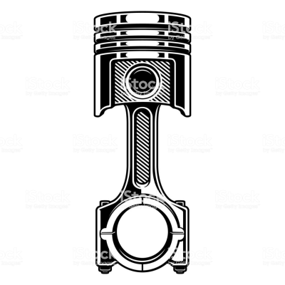 Piston Vector Stock Illustration - Download Image Now - iStock