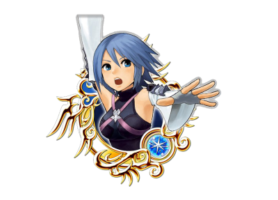 Kingdom Hearts Aqua PNG Pic