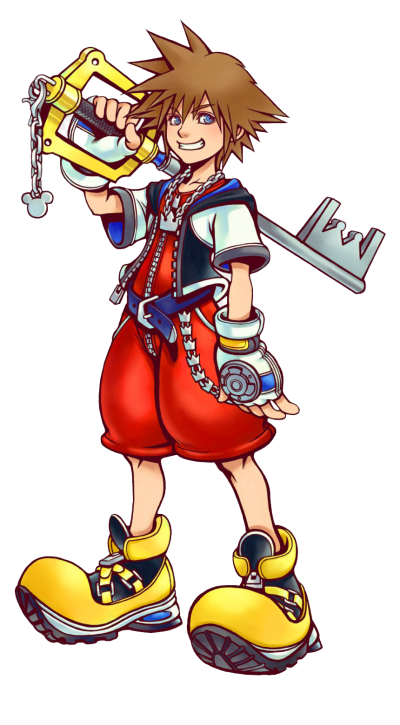 Kingdom Hearts Sora PNG File
