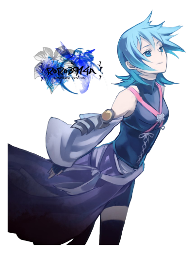 Kingdom Hearts Aqua PNG Free Download