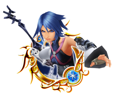 Kingdom Hearts Aqua PNG Transparent