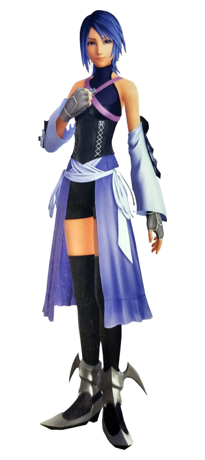 Kingdom Hearts Aqua Transparent PNG