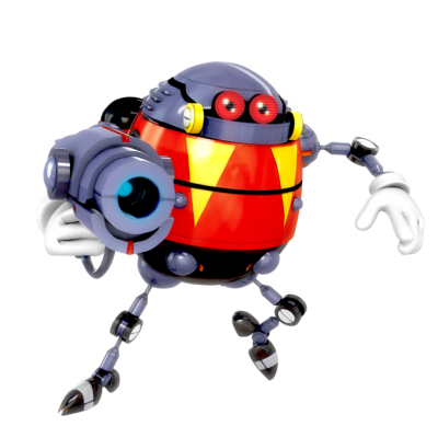 Eggrobo Sonic Lost World PNG Transparent Image