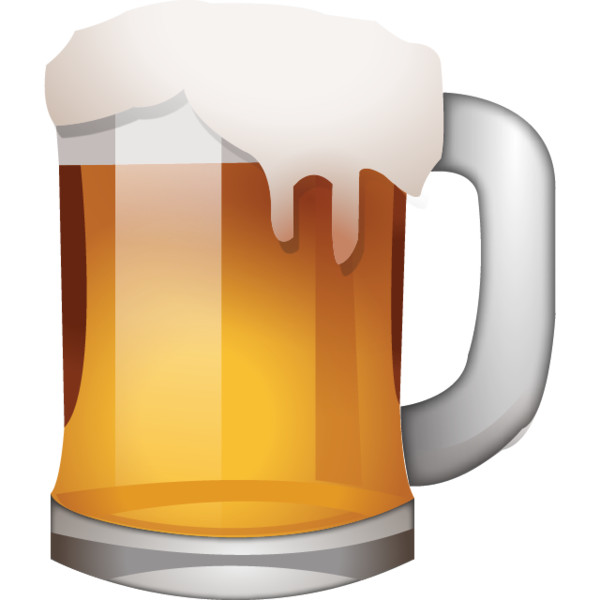 Beer Emoji  Icon HQ