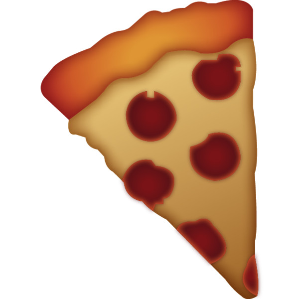 Slice of Pizza Emoji  Photo Icon