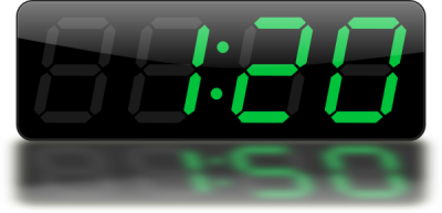  Digital Clock Transparent Image