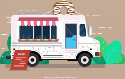 vendor-truck-icon-modern-flat-sketch_6840689