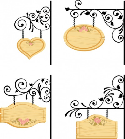 hanging-signboard-templates-elegant-classical-wooden-design_290299